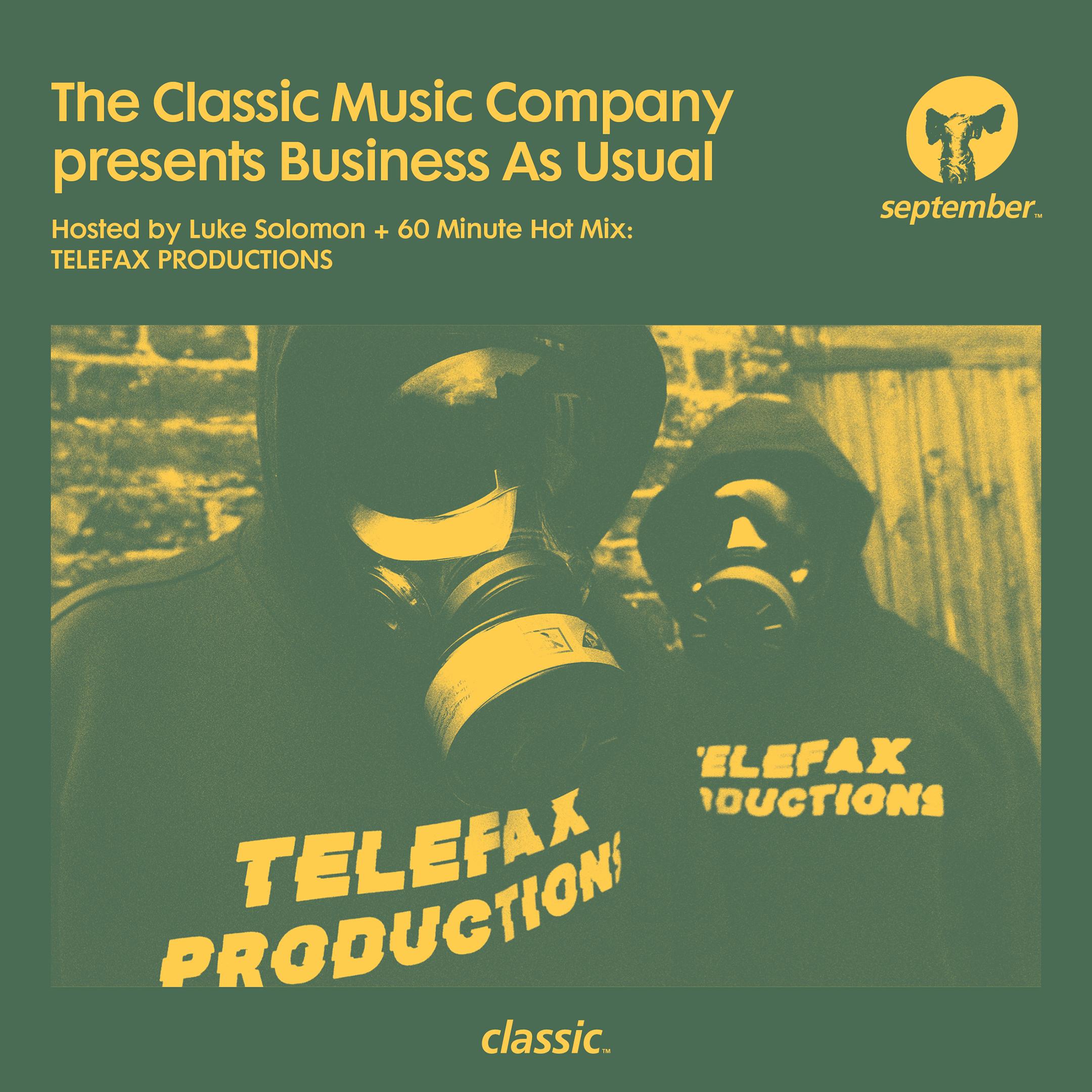 Business As Usual - September 2024: Luke Solomon & TELEFAX PRODUCTIONS