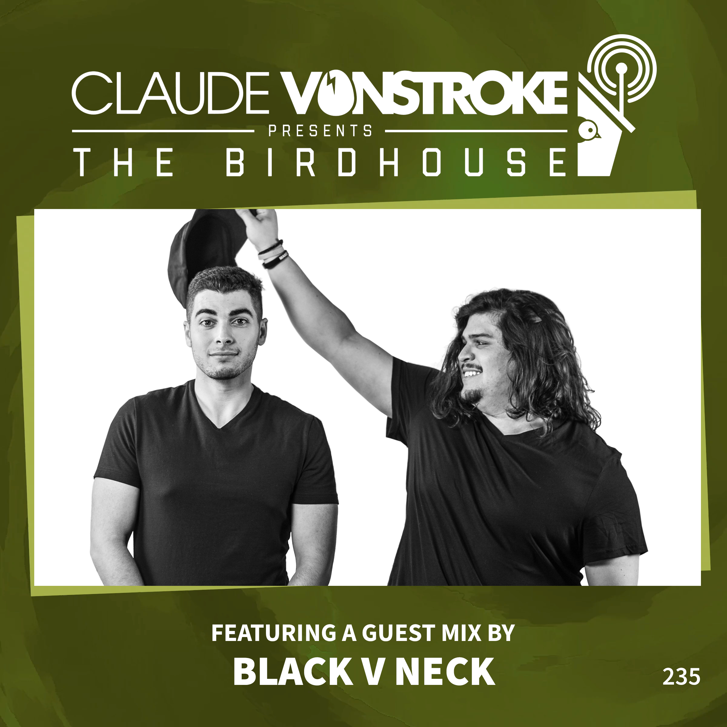 THE BIRDHOUSE 235 - Featuring Black V Neck